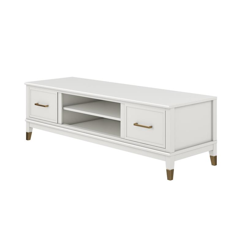 CosmoLiving by Cosmopolitan Westerleigh TV Stand for TVs up to 65 in White