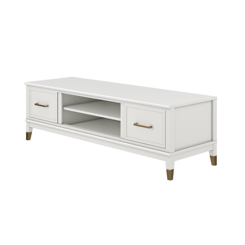 CosmoLiving by Cosmopolitan Westerleigh TV Stand for TVs up to 65 in White