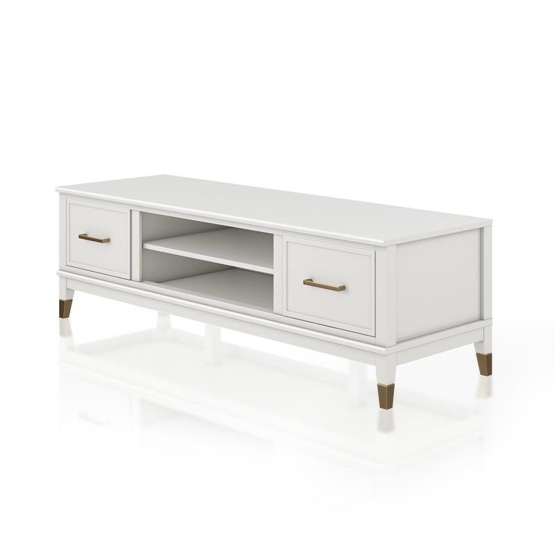 CosmoLiving by Cosmopolitan Westerleigh TV Stand for TVs up to 65 in White