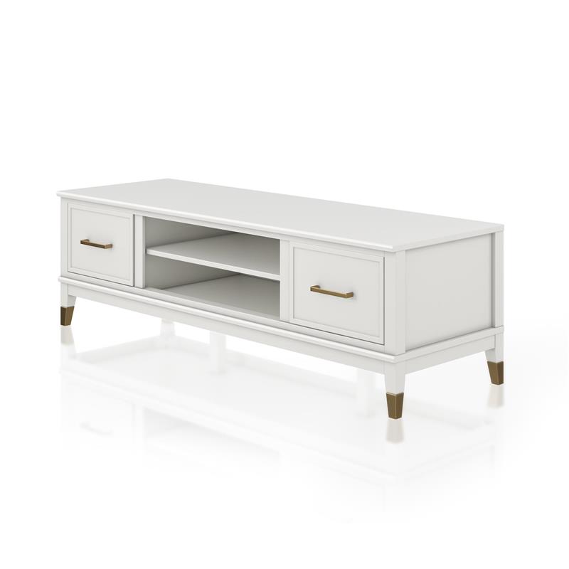 CosmoLiving by Cosmopolitan Westerleigh TV Stand for TVs up to 65 in White
