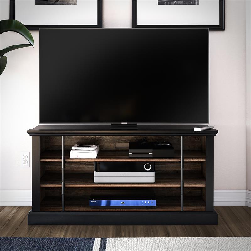Ameriwood Home Hoffman Rustic TV Stand for TVs up to 50