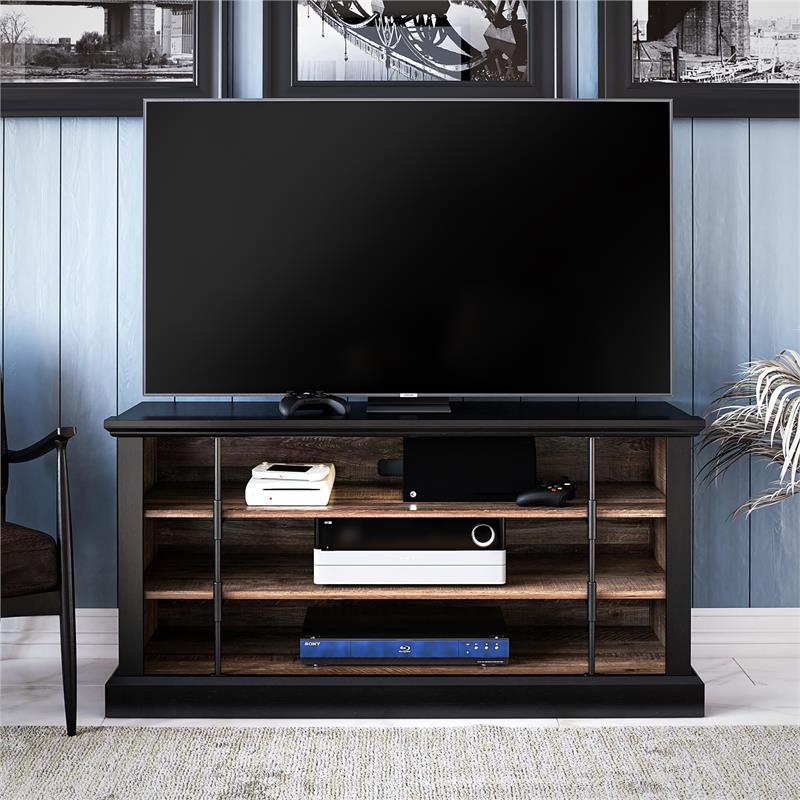 Ameriwood Home Hoffman Rustic TV Stand for TVs up to 50