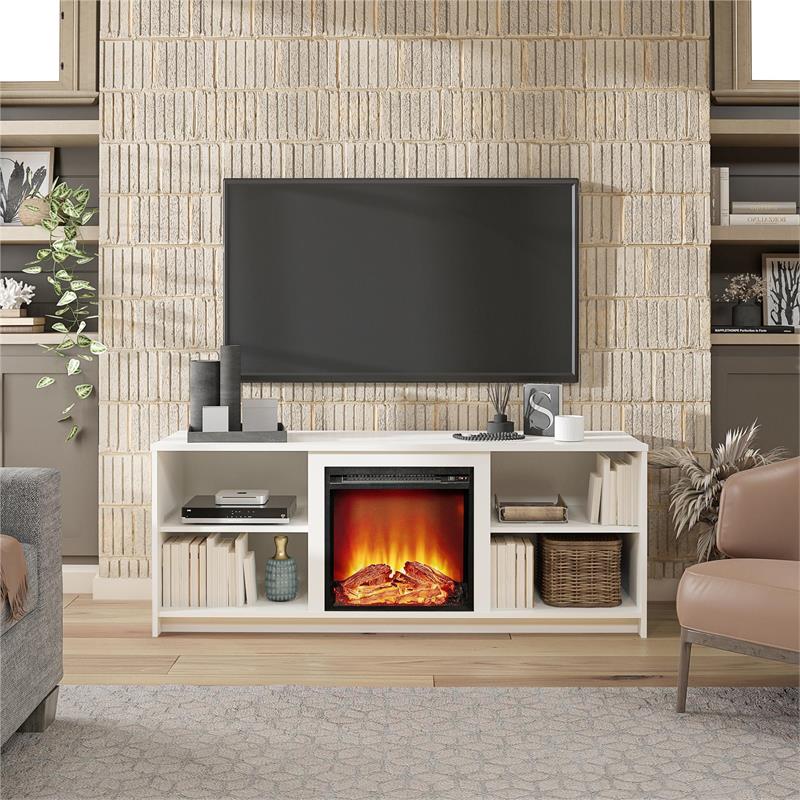 Ameriwood Home Cabrillo Fireplace TV Stand for TVs up to 65