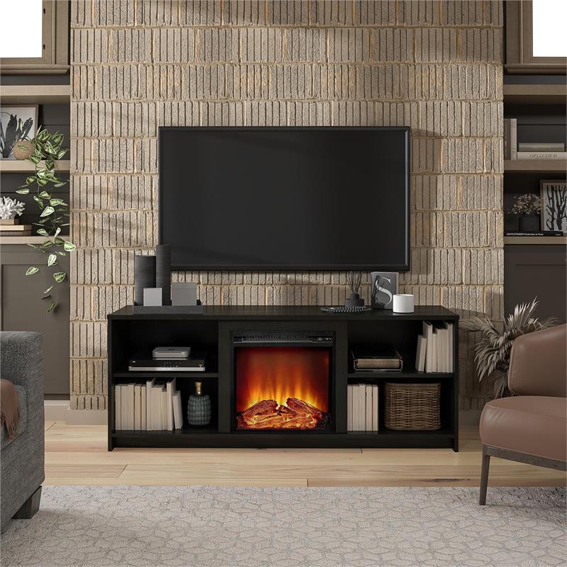 Ameriwood Home Cabrillo Fireplace TV Stand for TVs up to 65
