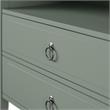 Novogratz Her Majesty 2 Drawer Nightstand in Green