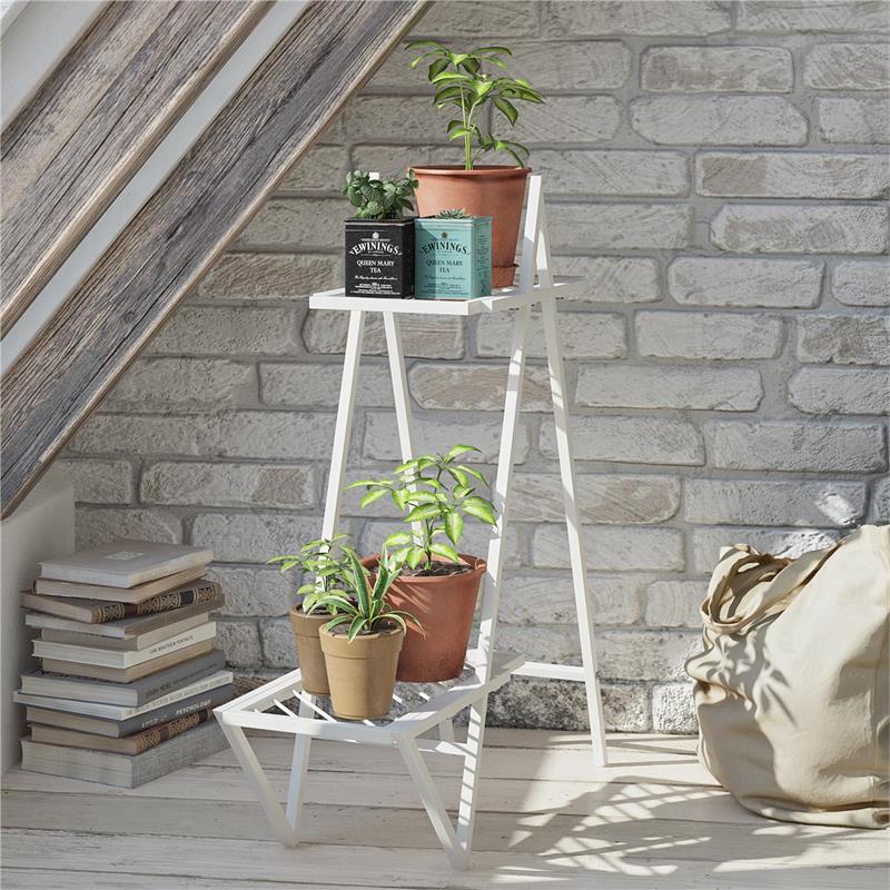 Ameriwood Home Wallflower Plant Stand in White