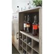 Systembuild Evolution Dwyer Bar Cabinet in Gray Oak