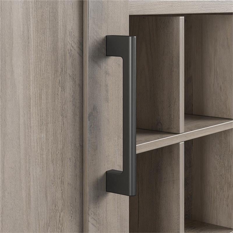 Systembuild Evolution Dwyer Bar Cabinet in Gray Oak