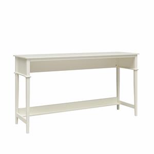ameriwood home franklin sofa table in soft white