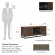 Alphason Media Console with Steel Base for TVs up to 77
