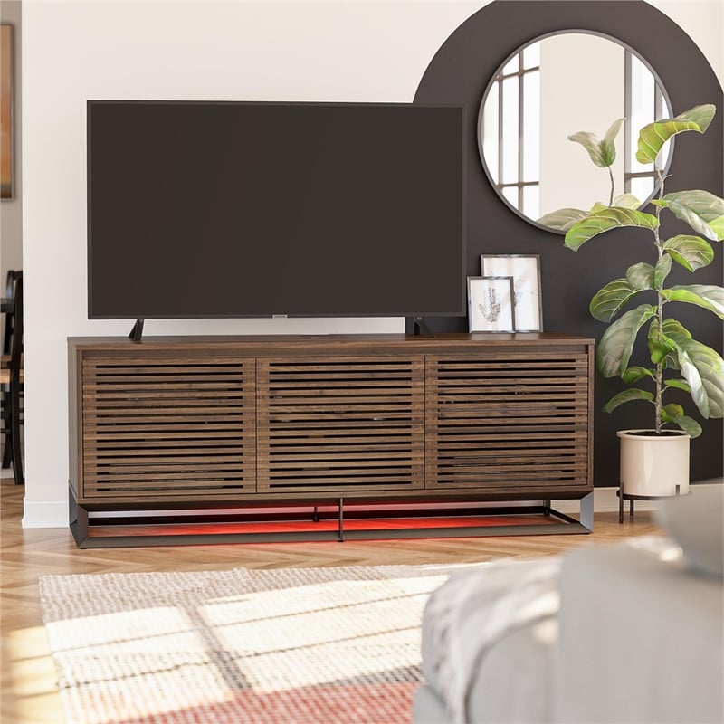 Alphason Media Console with Steel Base for TVs up to 77