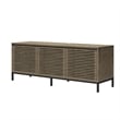 Alphason Media Console with Steel Post Base for TVs up to 77