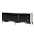 Alphason Media Console with Steel Post Base for TVs up to 77