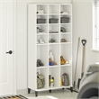 Systembuild Evolution Flex Athletic Shoe Storage Cabinet in White