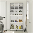 Systembuild Evolution Flex Athletic Shoe Storage Cabinet in White