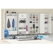 Systembuild Evolution Flex Athletic Shoe Storage Cabinet in White
