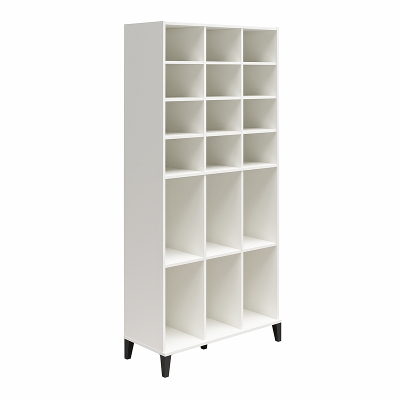 Systembuild Evolution Flex Athletic Shoe Storage Cabinet in White