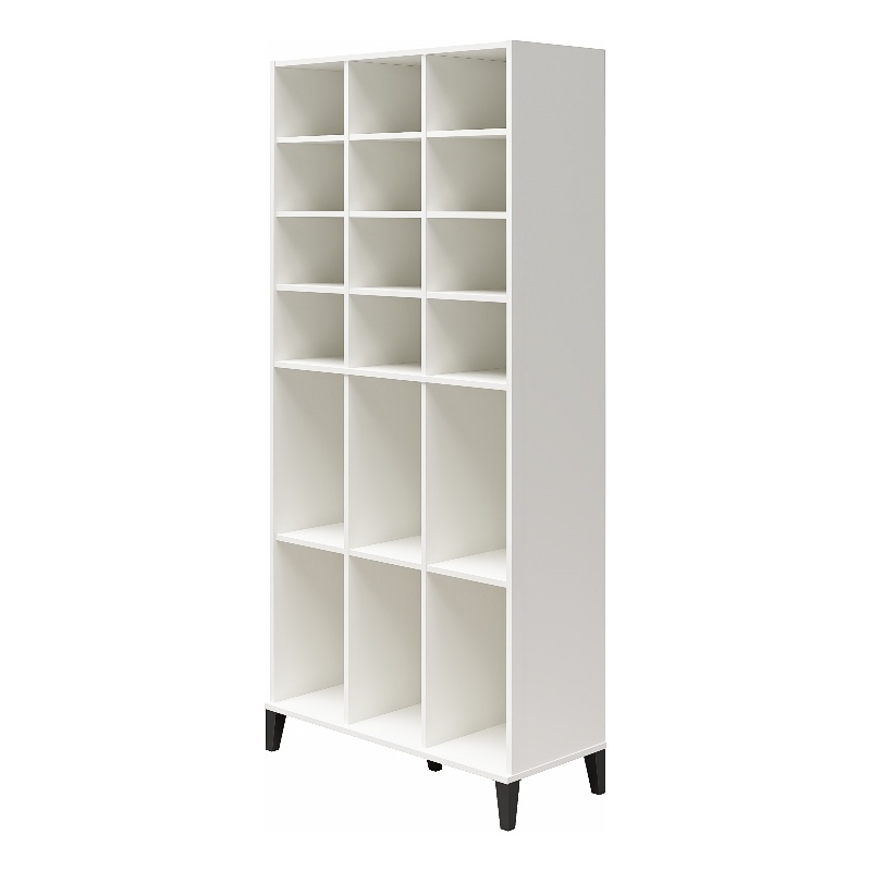 Systembuild Evolution Flex Athletic Shoe Storage Cabinet in White