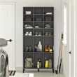 Systembuild Evolution Flex Athletic Shoe Storage Cabinet in Graphite