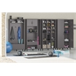 Systembuild Evolution Flex Athletic Shoe Storage Cabinet in Graphite