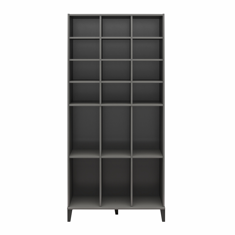 Systembuild Evolution Flex Athletic Shoe Storage Cabinet in Graphite