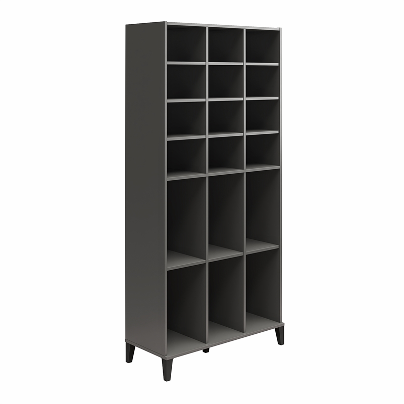Systembuild Evolution Flex Athletic Shoe Storage Cabinet in Graphite