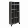 Systembuild Evolution Flex Athletic Shoe Storage Cabinet in Graphite