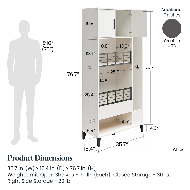 Systembuild Evolution Flex Sports Storage in Graphite