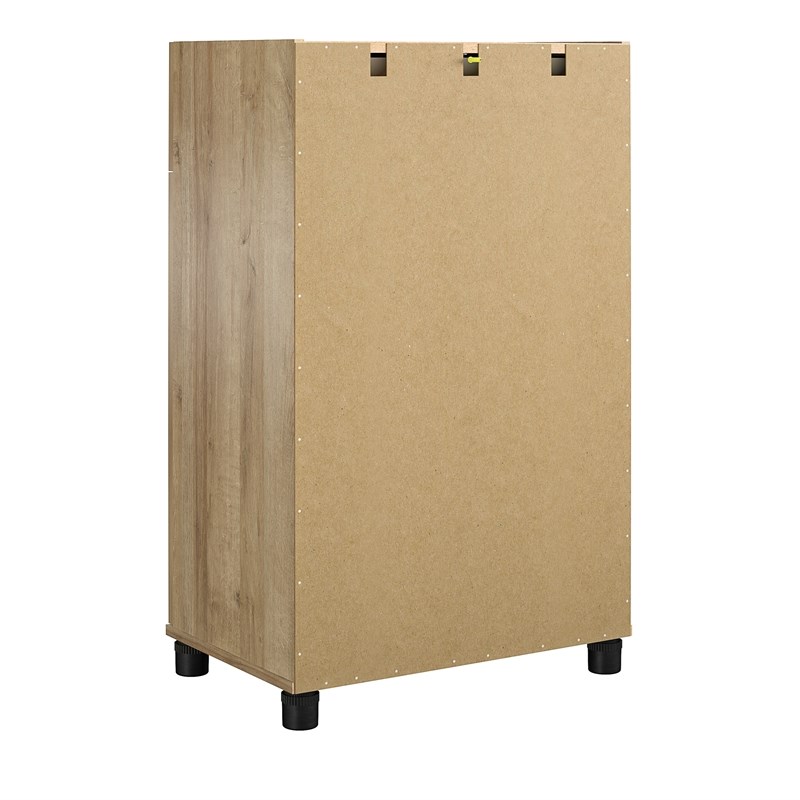 Systembuild Evolution Lory Framed 2 Door/1 Drawer Base Cabinet in Natural
