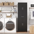 Systembuild Evolution Lory Framed Storage Cabinet with Drawer in Black