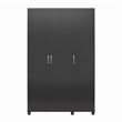 Systembuild Evolution Lory Framed 3 Door Wardrobe in Black