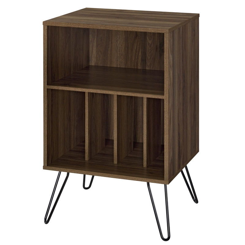 Novogratz Concord Turntable Stand in Walnut