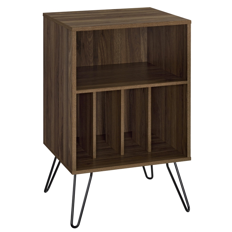 Novogratz Concord Turntable Stand in Walnut