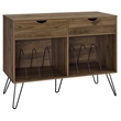 Novogratz Concord Turntable Stand with Drawers in Walnut