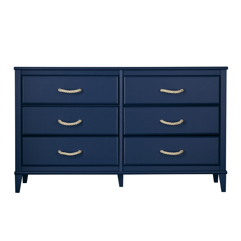 Ameriwood Home Little Seeds Sierra Ridge Mesa Engineered Wood Dresser in Blue