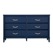 Ameriwood Home Little Seeds Sierra Ridge Mesa Engineered Wood Dresser in Blue