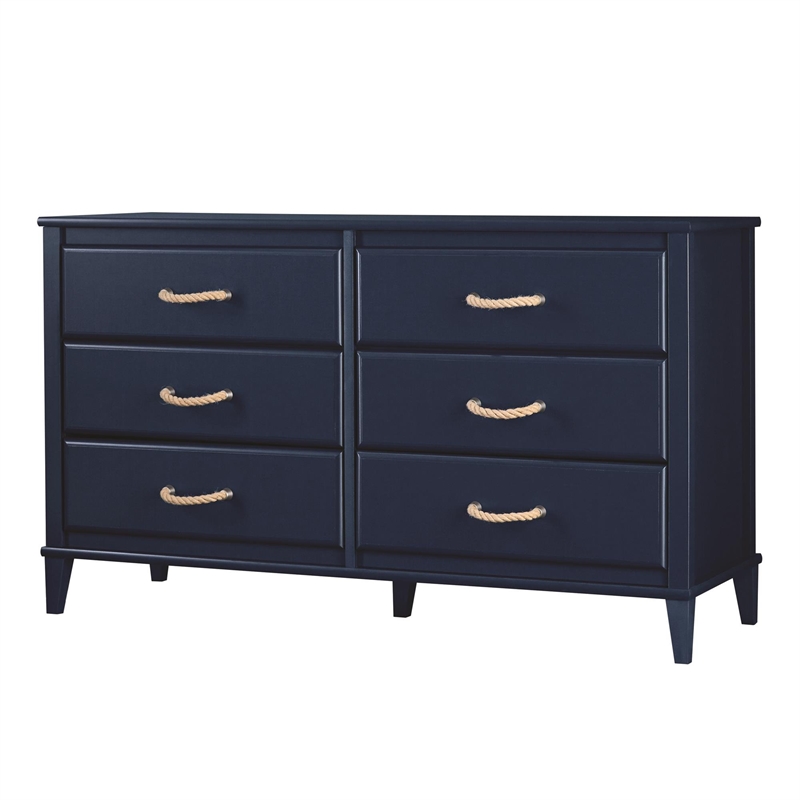 Ameriwood Home Little Seeds Sierra Ridge Mesa Engineered Wood Dresser in Blue