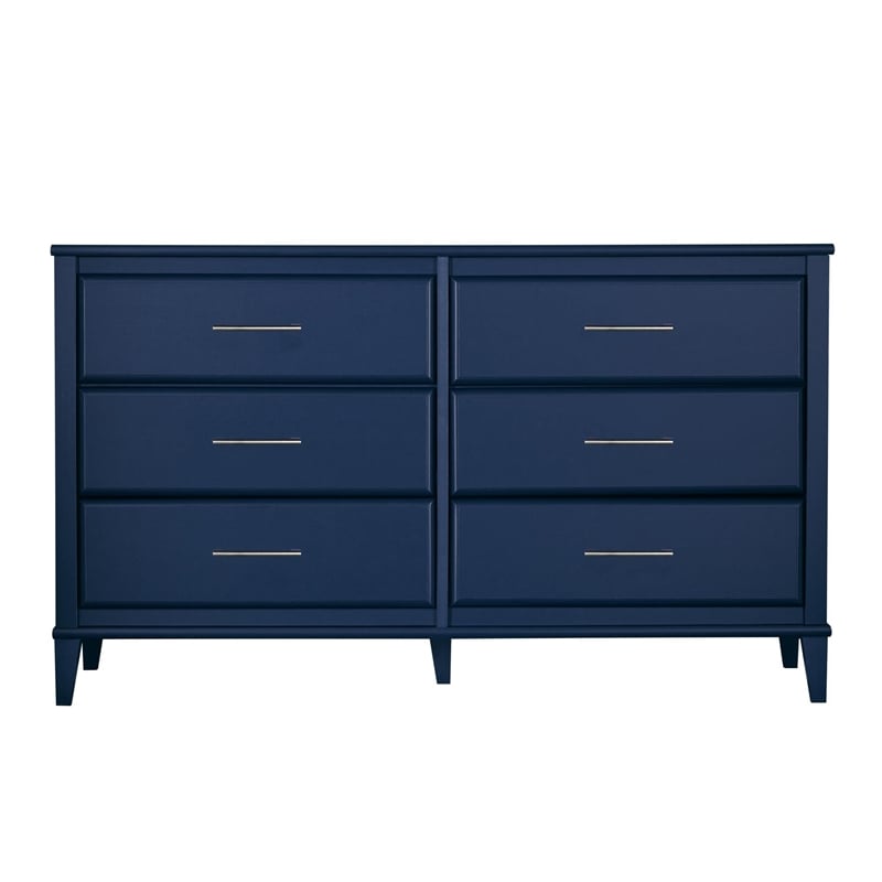 Ameriwood Home Little Seeds Sierra Ridge Mesa Engineered Wood Dresser in Blue