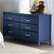 Ameriwood Home Little Seeds Sierra Ridge Mesa Engineered Wood Dresser in Blue