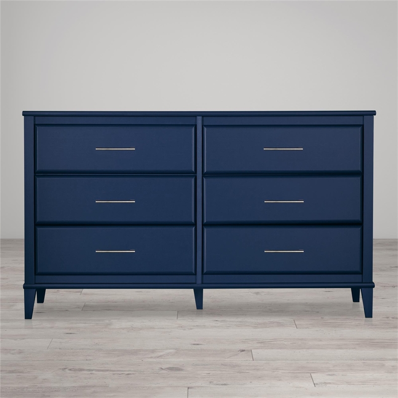 Ameriwood Home Little Seeds Sierra Ridge Mesa Engineered Wood Dresser in Blue