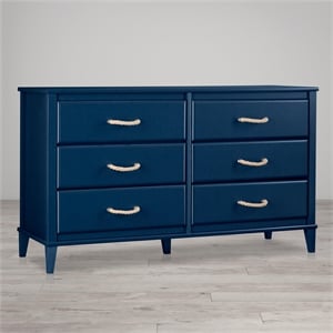 Ameriwood Home Little Seeds Sierra Ridge Mesa Engineered Wood Dresser in Blue