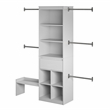 Ameriwood Home Little Seeds Engineered Wood Closet Organizer in Gray