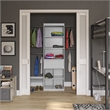 Ameriwood Home Little Seeds Engineered Wood Closet Organizer in Gray