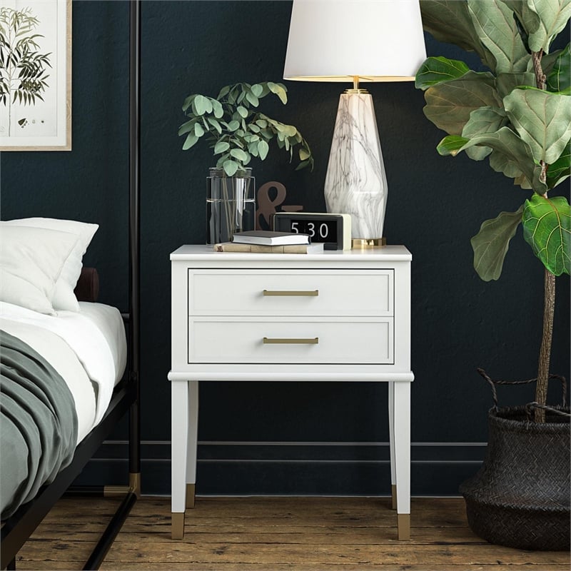 CosmoLiving by Cosmopolitan Westerleigh End Table in White