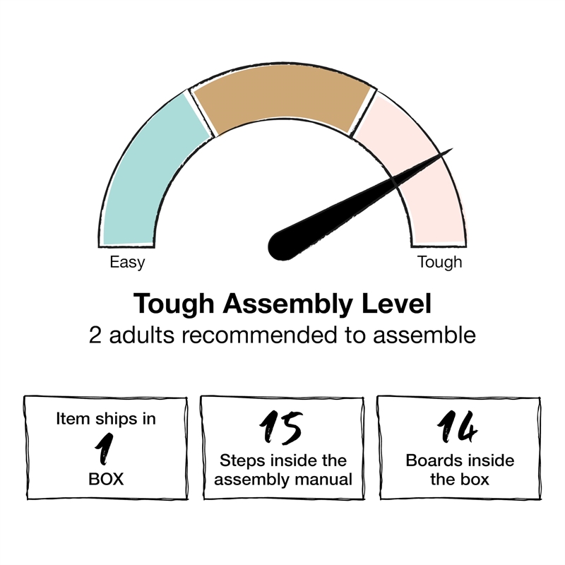 Mr. Kate Daphne TV Console in Walnut and Black