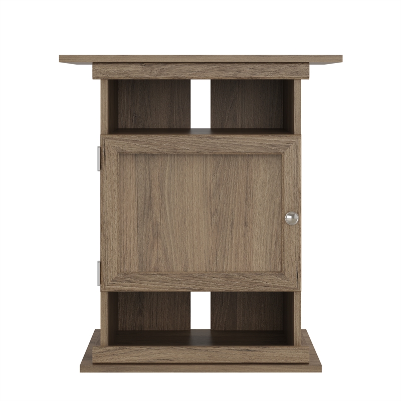 Flipper by Ollie & Hutch 10/20 Gallon Aquarium/Terrarium Stand in Rustic Oak