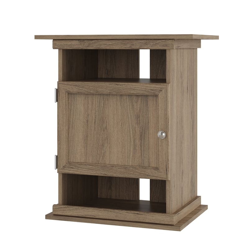 Flipper by Ollie & Hutch 10/20 Gallon Aquarium/Terrarium Stand in Rustic Oak