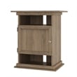 Flipper by Ollie & Hutch 10/20 Gallon Aquarium/Terrarium Stand in Rustic Oak