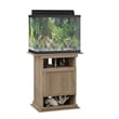 Flipper by Ollie & Hutch 10/20 Gallon Aquarium/Terrarium Stand in Rustic Oak
