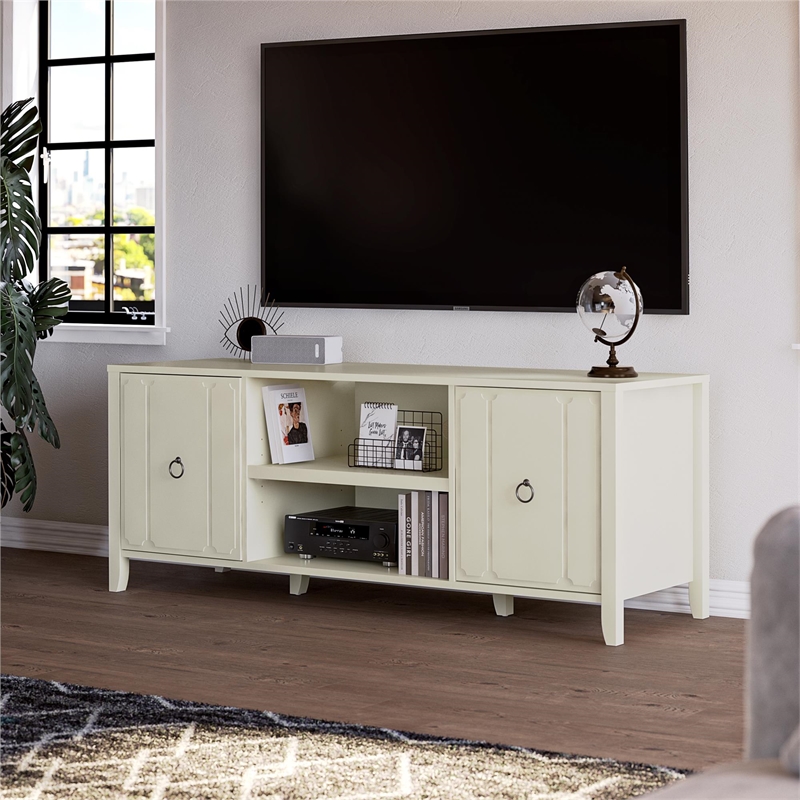 Novogratz Her Majesty Engineered Wood TV Stand For TVs Upto 65